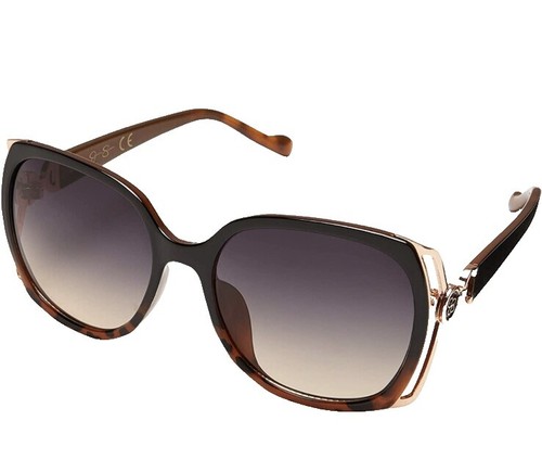 Curations Black Gold Chain Link Fashion Sunglasses Leopard  display picture 2
