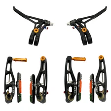 KCNC V6 VB6 MTB V-Brake Set ( V-Brakes and Levers) , Black