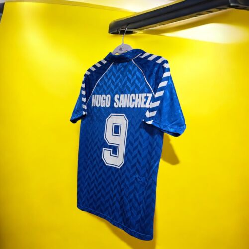 REAL MADRID AWAY 85/86 - Jersey - Hugo Sanchez # 9 - Small (USA-XS) - Picture 7 of 10