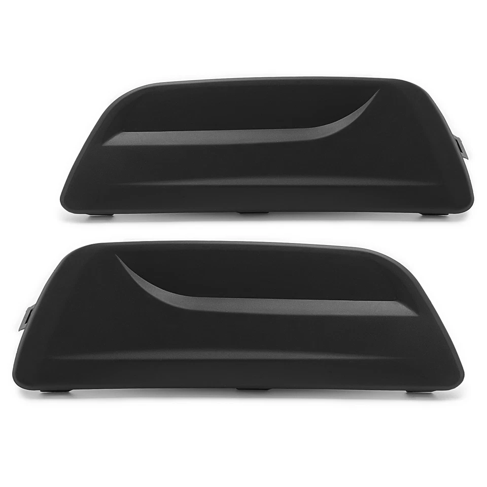 2PCS Fog Light Cover Set For Chevrolet Malibu 13-15 16 Black GM1039141 GM1038141 Foto 2 de 4