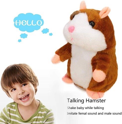 Kids Talking Talking Hamster Cuddly toy Talking Toys - Picture 3 of 16