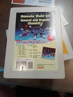 Prentice Hall Molecular Model Set for General and Organic Chemistry by Prentice 