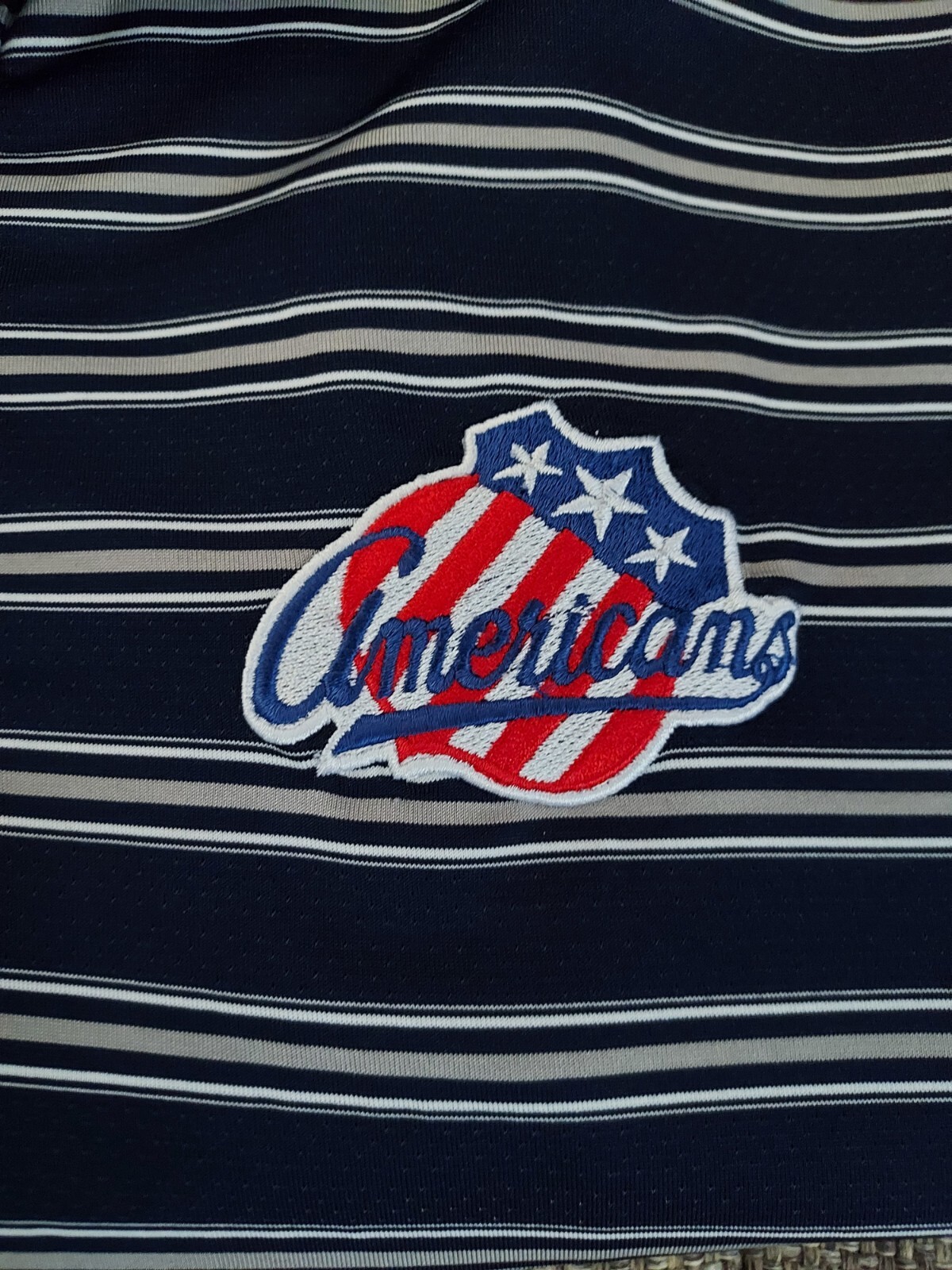 Men's REEBOK Polo Golf Shirt ROCHESTER AMERICANS … - image 2