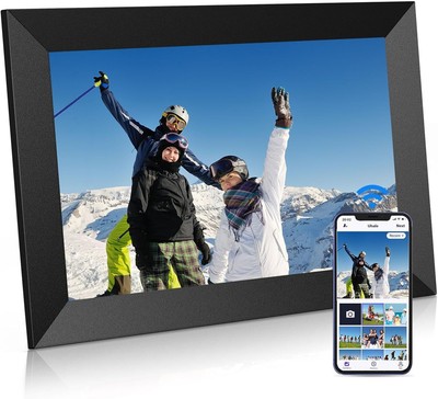 Uhale Slideshow Digital Picture Frame 10.1 Inch WiFi Touch Screen Digital Photo