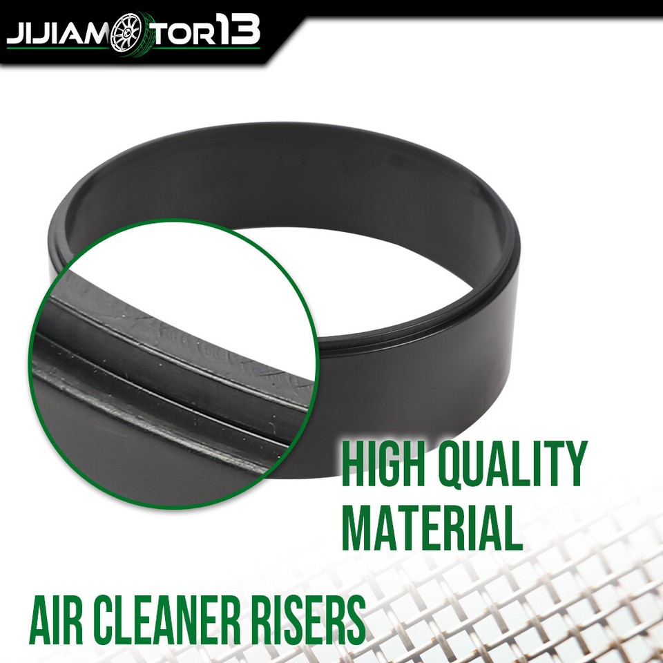 Air Cleaner Riser Kit Air Cleaner Spacer Plastic Fits Edelbrock Holley Riser 1-1/2