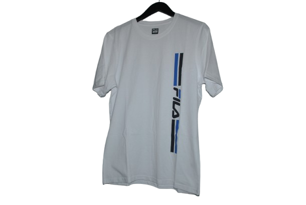 T shirt uomo Fila con logo a righe verticali SM93396 scegli tu (1)