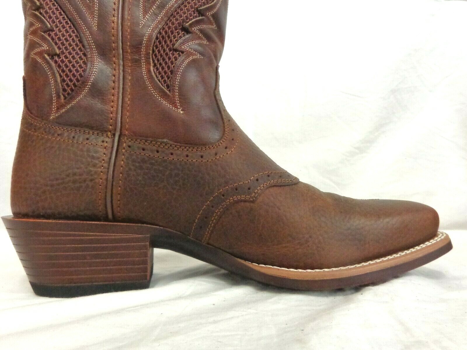 venttek ultra narrow square toe western boot