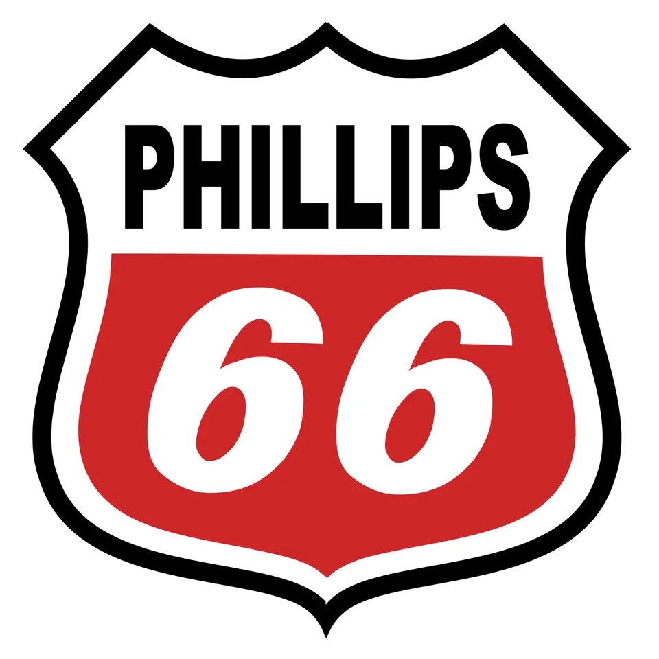 Phillips 66 sticker logo gas station skate cell laptop bumper vinyl decal