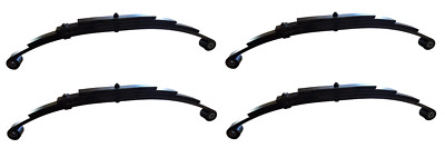 Four (4)  2500# Trailer Leaf Spring for 5000# Axle 25.25'' Camper 4 Leaf (PR4-4)