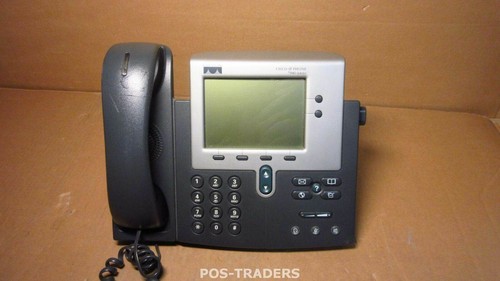 Cisco CP-7940G Unified IP PoE Phone 7940 Business Two Line SIP VoIP INCL HANDSET