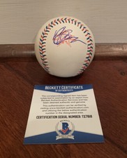Bryce Harper Autographed Signed 2017 All Star Game Baseball Phillies Beckett COA