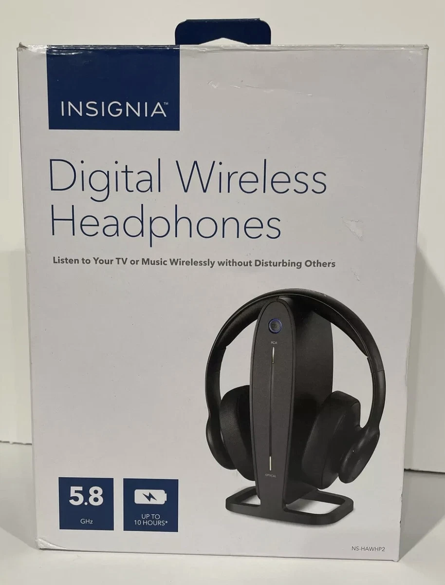 Insignia wireless headphones for tv hot sale