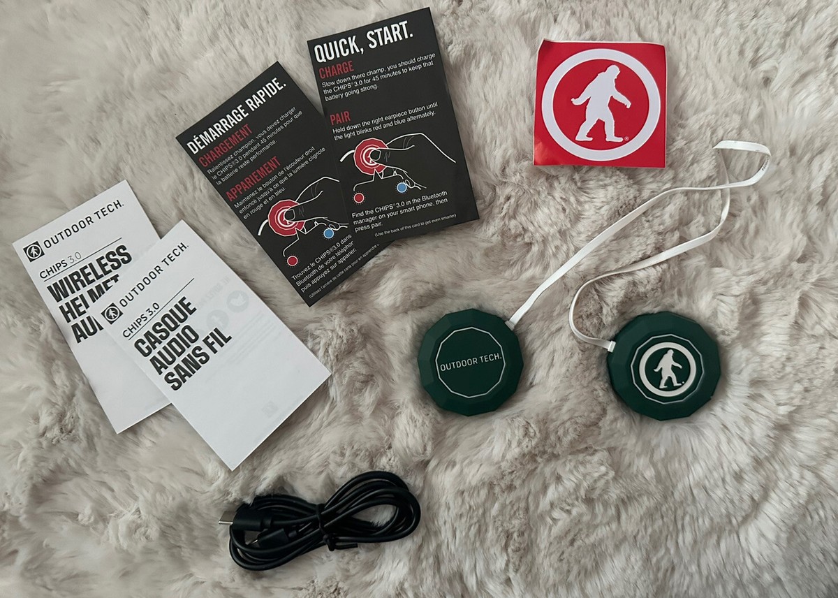 Outdoor Tech Chips 3.0 - Bluetooth Snow Helmet Speakers | eBay