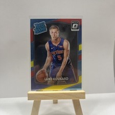 2017-18 Panini Donruss Optic #189 Luke Kennard RC Red Yellow Pistons NM-M