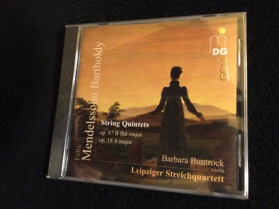 MENDELSSOHN - String Quintets op. 87 & 18 CD: Barbara Buntrock (viola) Leipziger