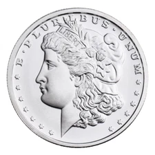 Private Mint Morgan Dollar Tribute Round - 1 oz .999 Fine Silver