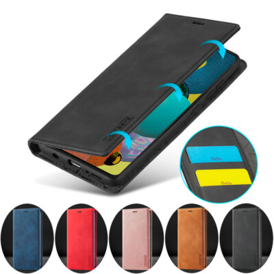 For Samsung A11 A21s A31 A41 A51 A71 Leather Flip Wallet Case Magnetic Cover