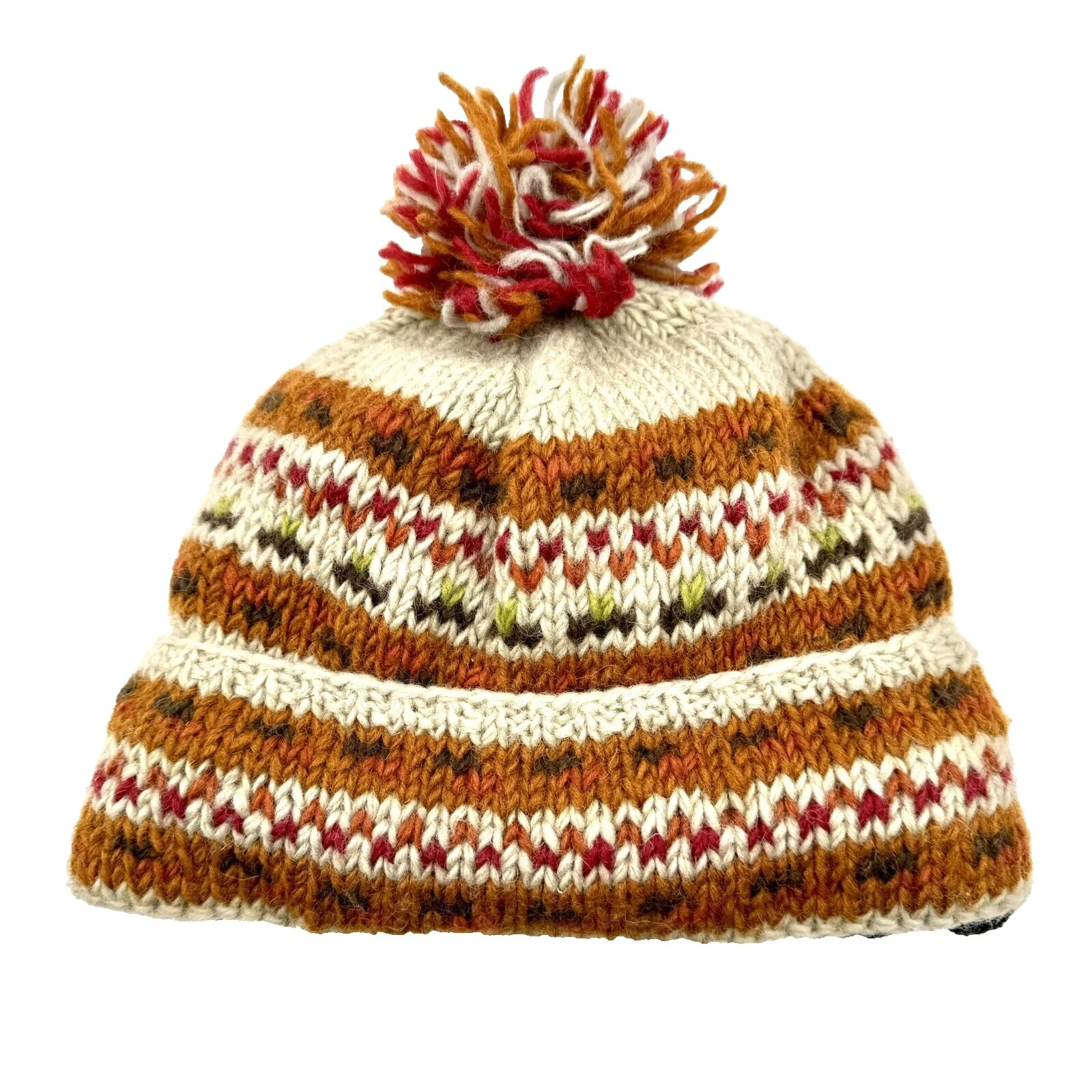 Multicolor 100% Gorro de lana para Mujeres