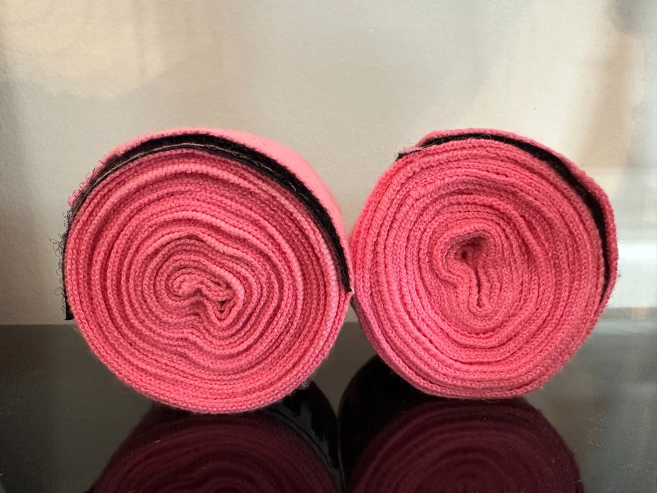 Title Boxing Power-Flex Elite 180" Semi Elastic Hand Fist Wraps - Pink - Image 4 of 4