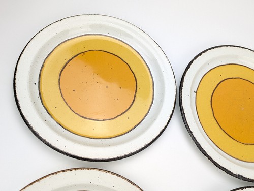 4 Stonehenge MIDWINTER SUN Stoneware 10.5” Dinner Plates – England MCM - Picture 5 of 7