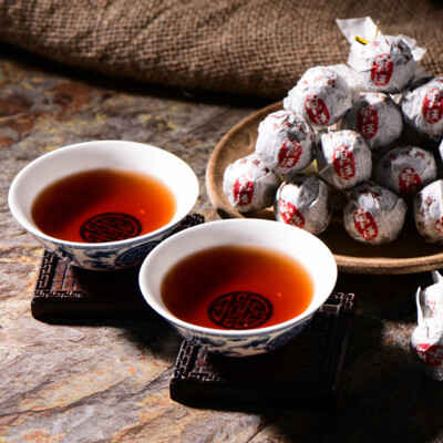 Mini Puerh Tea Cooked Tea Black Premium Puer Tuo Cha Dragon Ball Oyster Yunnan