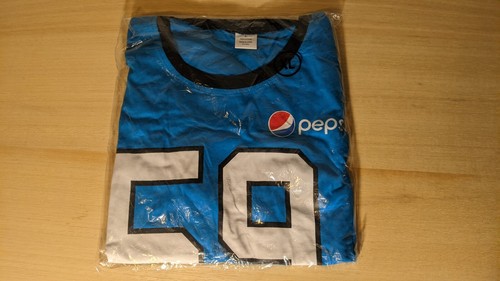 Carolina Panthers Pepsi T-Shirt Luke "Beastly" Kuechly NFL Football NC Herren XL - Bild 1 von 6