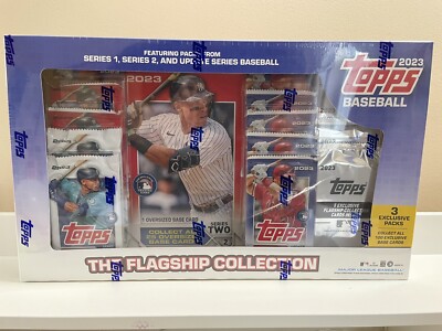 2 TOPPS 2023 BASEBALL FLAGSHIP COLLECTIONS SERIES 1, 2 & UPDATE COSTCO EXCLUSIVE