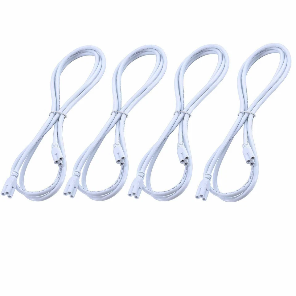 Cable de extensión de cable de conexión de 2 pies 3 pies 4 pies 6 pies para lámpara LED para tienda Foto 3 de 4