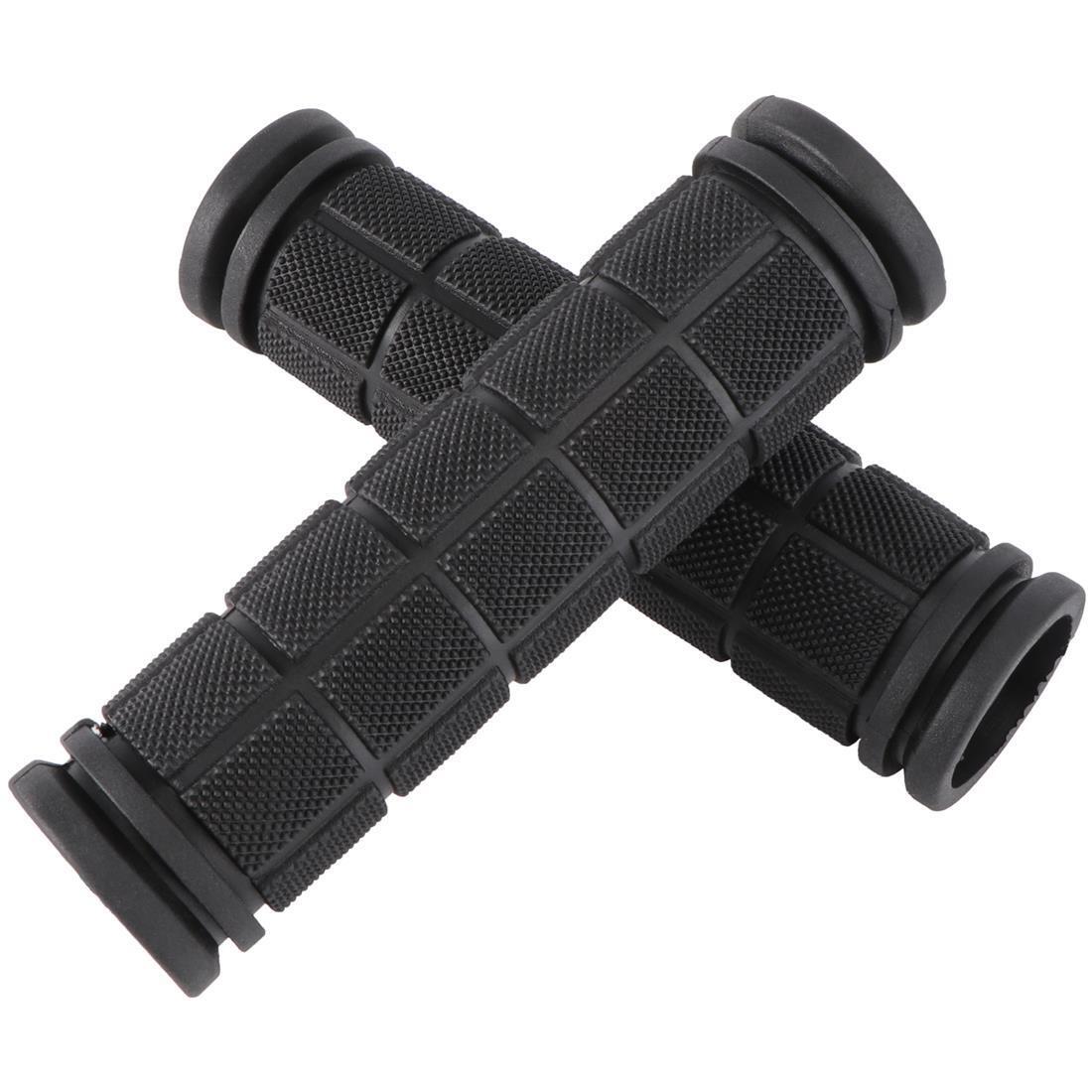 Manguitos Manillar Bicicleta Goma Negro MTB de Carreras Ciudad Plegable Mango