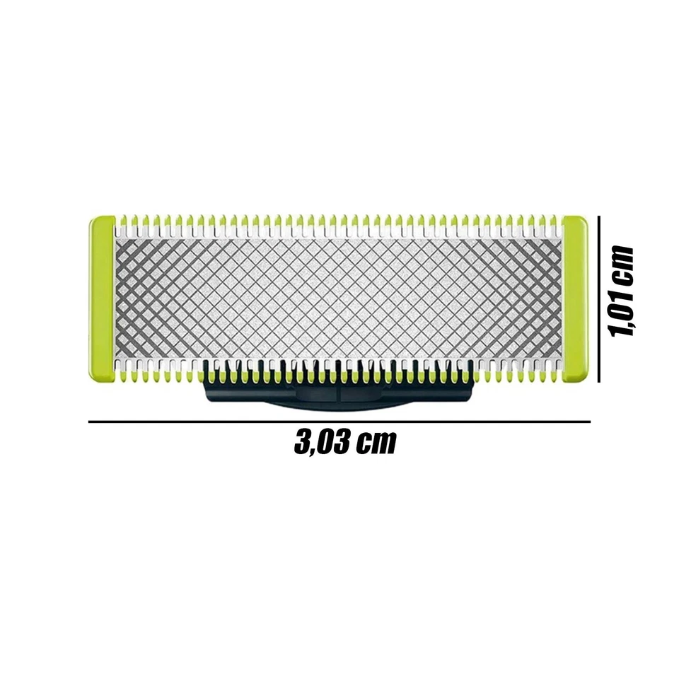 1 à 4 pièces de lame de rechange Philips Oneblade, pièce de remplacement rasoir - Photo 3/4