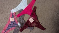5 X  BOUX AVENUE ASSORTED THONGS   SIZE UK 12  NEW   RRP £46  BARGAIN