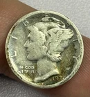 1921 D Mercury Dime Average Circulated Cleaned