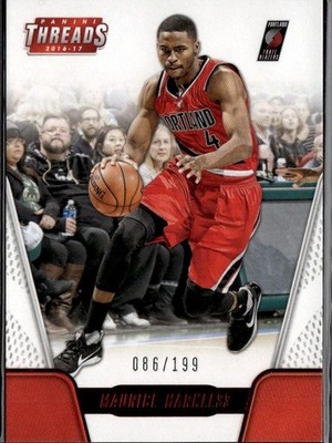 2016-17 Panini Threads #46 Maurice Harkless Red Foil 086/199