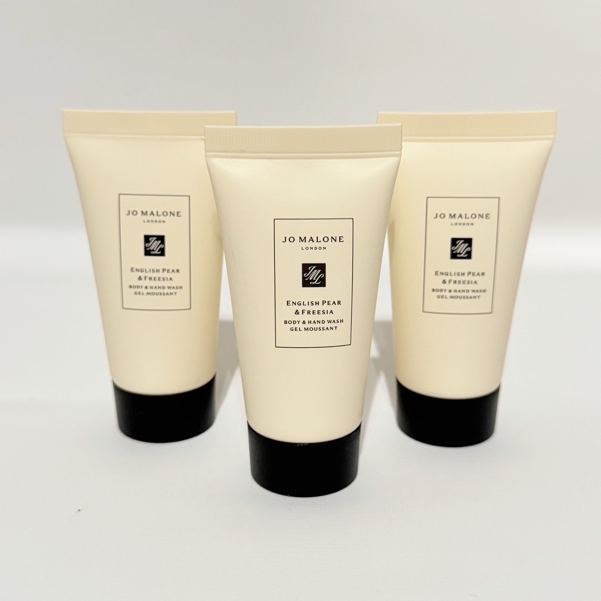 3 X Jo Malone English Pear & Freesia Body & Hand Wash 1oz/30mL | eBay