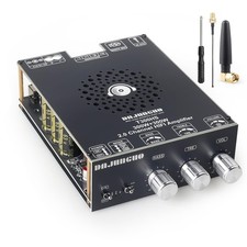 600W Audio Amplifier Board with Treble and Bass Control, TPA3255 Chips, DC 19...