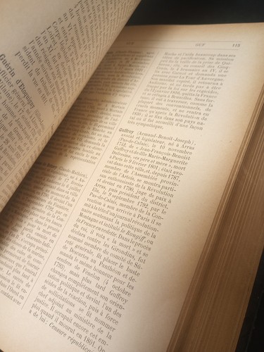 1898 Historical and biographical dictionary of the Revolution and the Empire - Picture 7 of 14