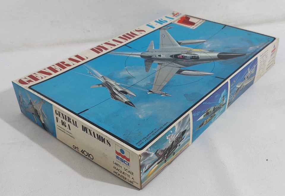 I133318 KIT ESCI 1/48 n. 4010 - Aereo General Dynamics F-16A - Immagine 2 di 4