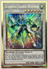 MAGO-DE029 Stardust Charge Warrior - Premium Gold Rare 1. Auflage Near Mint