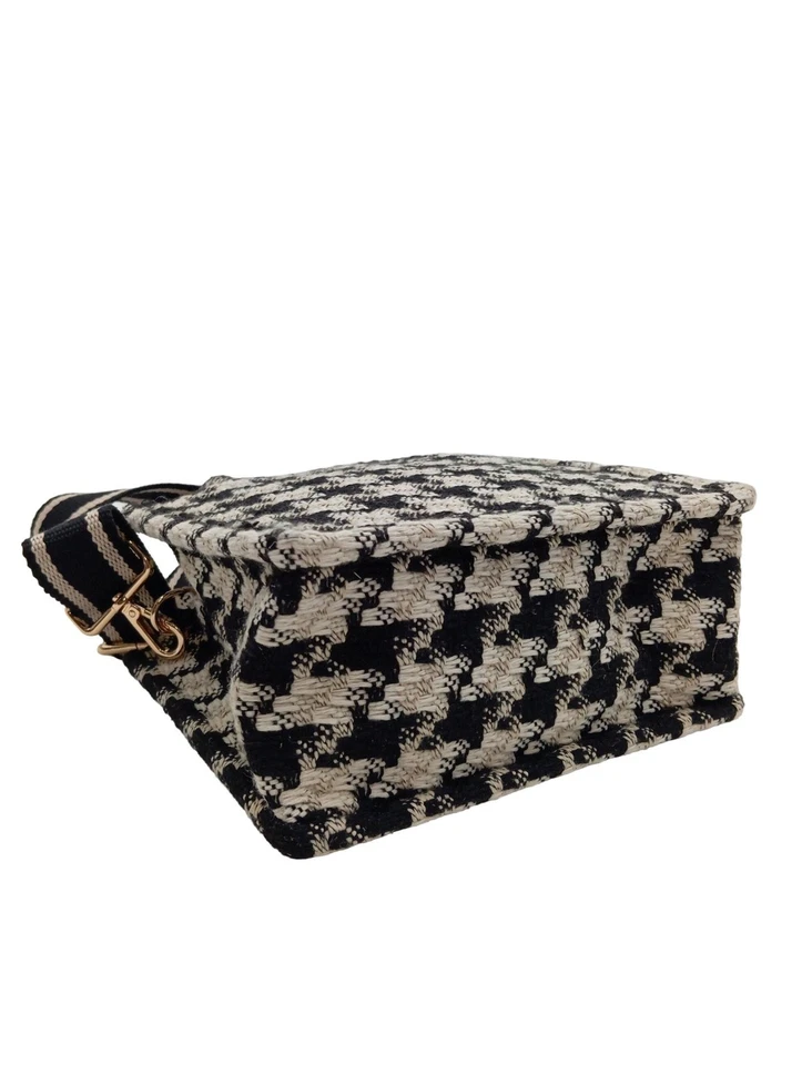 H&M Sac bandoulière Petit Dames Sac blanc cassé-noir style décontracté - Photo 4/4