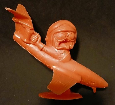 Vintage Original 60's Orange Marx Nutty Mads Freddie Flameout Weird Ohs Monster