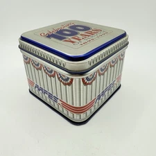 AAFES Vtg 1995 Tin Can American Mint Celebrating 100 Years Exchange Service