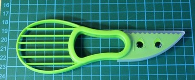 3 in 1 Avocadoschneider Schäler & Entkerner - Obstschneider & Zellstofftrenner Werkzeug