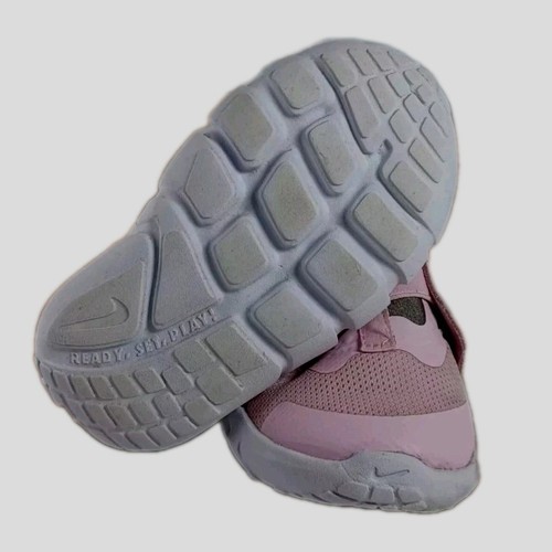 Nike Flex Runner 2 7.5 uk DJ6039 600 Toddler Girls Shoes Slip On Pink Sneaker - Picture 5 of 7