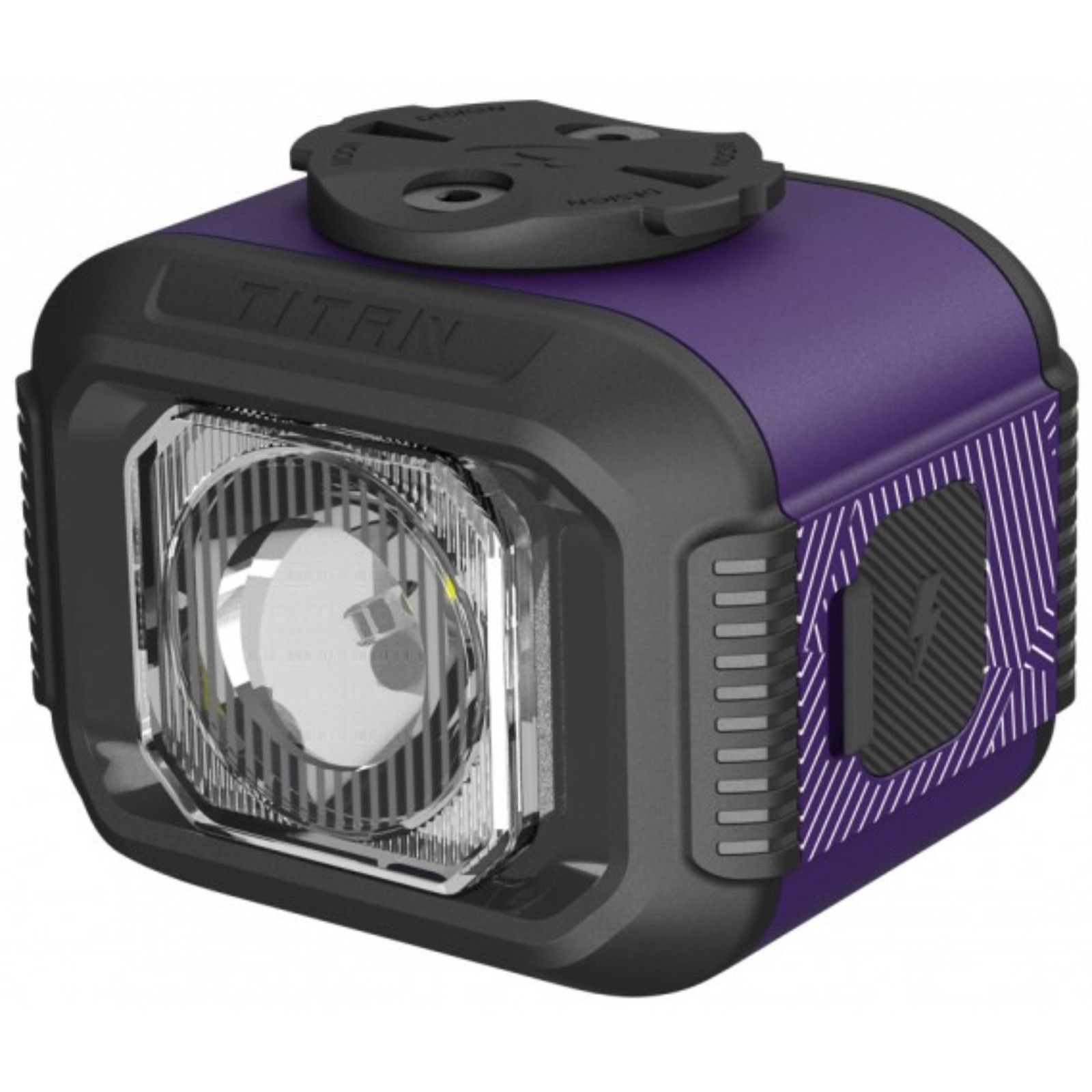 Moon Titan Mini Front Bike Light (Purple) - 700 Lumen, USB-C, Day Flash Mode