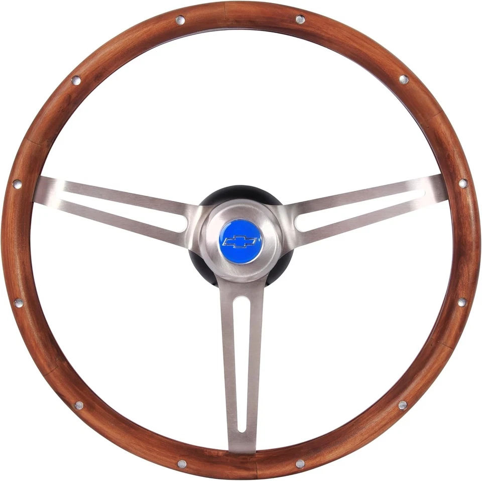 Volante Grant 967 Spoke Classic Nostalgia estilo GM madeira de nogueira - Imagem 2 de 2