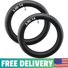90/100-14" 3.00-14 Inner Tube 2-Pack Replacement Fit most 110cc 125cc 140cc...