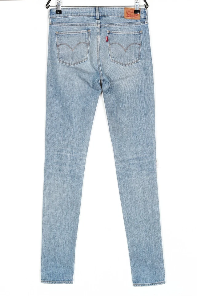 LEVI’S 711 SKINNY Distressed Stretch Jeans Damen Größe W26 L34 DZ3394 - Bild 3 von 4