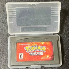57 GBA Software Pokemon Overseas Version ERUPTION