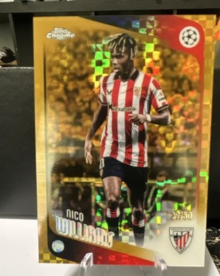 Speed demon fastest forward Chrome Nico Williams Athletic Club UEFA 27/50 GOLD