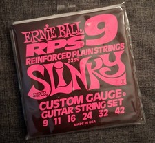 Ernie Ball RPS 9 Super Slinky 2239 Custom Gauge 9 - 42 Electric Guitar Strings